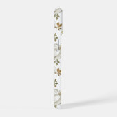 Waterverf pompoenen en gebladerte herfstpatroon iPhone 15 case (Rechterkant)