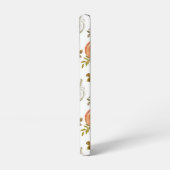 Waterverf pompoenen en gebladerte herfstpatroon samsung galaxy hoesje (Linkerkant)