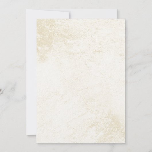 waterverf pompoenen herfst bruiloft nodigt uit kaart (Achterkant)