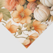 Waterverf Pompoenen & Herfst Foliage Decoupage Tissuepapier (Detail)