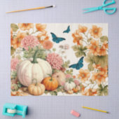 Waterverf Pompoenen & Herfst Foliage Decoupage Tissuepapier (Craft)