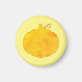 Waterverf pompoenen magneet (Voorkant)