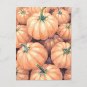 Waterverf pompoenen Thanksgiving Halloween Feestdagenkaart (Voorkant)