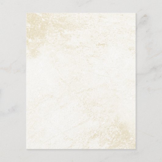 Waterverf pompoenen vallen onder huwelijksuitnodig (Achterkant)