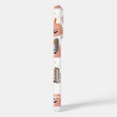 Waterverf Pompoenpatroon met naam Case-Mate iPhone Case (Achterkant / Rechts)