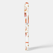 Waterverf Pompoenpatroon met naam Case-Mate iPhone Case (Achterkant / Links)