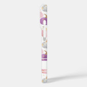 Waterverf Pompoenpatroon met naam Case-Mate iPhone Case (Achterkant / Links)