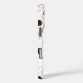 Waterverf Pompoenpatroon met naam Case-Mate iPhone Case (Achterkant / Rechts)