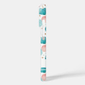 Waterverf Pompoenpatroon met naam Case-Mate iPhone Case (Achterkant / Links)