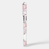 Waterverf Pompoenpatroon met naam Case-Mate iPhone Case (Achterkant / Links)