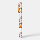 Waterverf Pompoenpatroon met naam Case-Mate iPhone Case (Achterkant / Links)