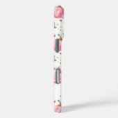 Waterverf Pompoenpatroon met naam Case-Mate iPhone Case (Achterkant / Rechts)