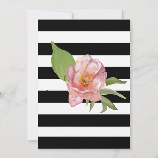 Waterverf ponden en uitnodiging tot het indienen v (Achterkant)