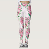 waterverf pony hart leggings (Voorkant)