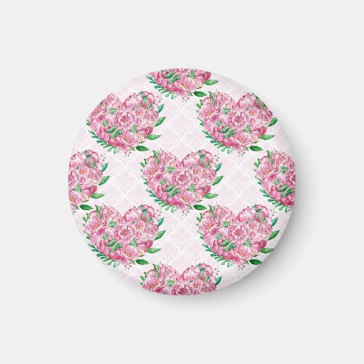 waterverf pony hart magneet (Voorkant)