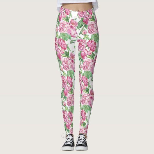 Waterverf pony leggings (Voorkant)