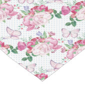 waterverf pony, waterverf vlinder korte tafelloper (Hoek)