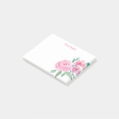 Waterverf pony's op maat post-it® notes (Schuin)