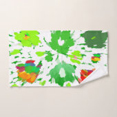 Waterverf Pop Art Bad Handdoek (Handdoek)