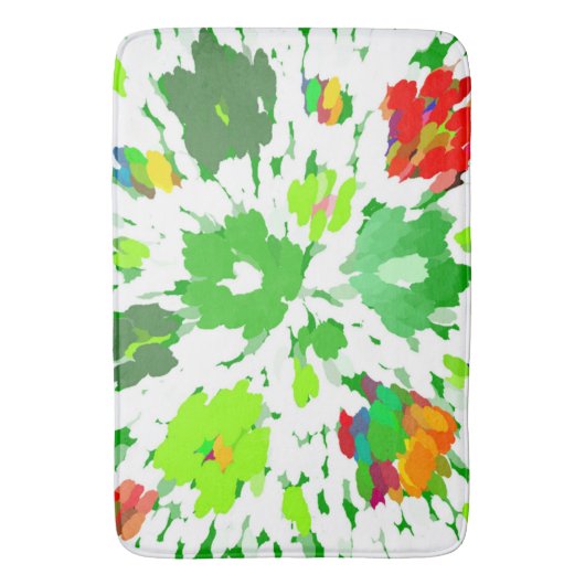 Waterverf Pop Art Badmat (Voorkant Verticaal)