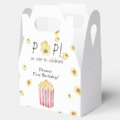 Waterverf Popcorn Kids Verjaardagsfeestje Bedankdoosjes (Geopend)