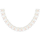 Waterverf Popcorn Kids Verjaardagsfeestje Vlaggetjes (Alle)