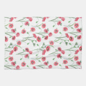 Waterverf Poppy Field Keuken Handdoek (Horizontaal)