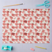 Waterverf Poppy Flowers Patroondepagina Tissuepapier (Craft)