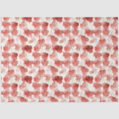 Waterverf Poppy Flowers Patroondepagina Tissuepapier (Voorkant)