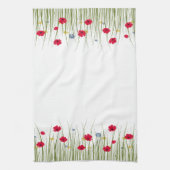 Waterverf Poppy Theedoek (Verticaal)