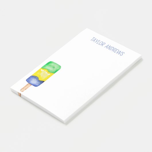 Waterverf Popsicle Post-it notities Post-it® Notes (Schuin)