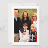 Waterverf Popsicle Summer Family Foto Greeting Kaart (Achterkant)