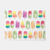 Waterverf Popsicles Deurmat (Voorkant)