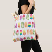 Waterverf Popsicles Tote Bag (Dichtbij)