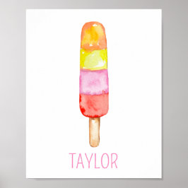 Waterverf Populair Poster