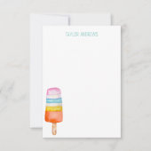 Waterverf Populaire notitiekaarten (Voorkant)