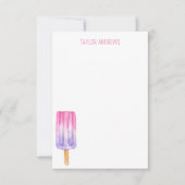 Waterverf Populaire notitiekaarten (Voorkant)