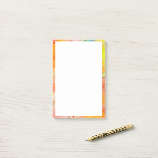 Waterverf Post-it® Notes (Op bureau)