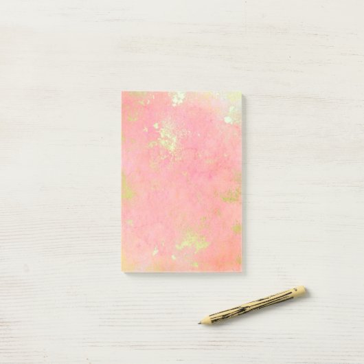 Waterverf Post-it® Notes (Op bureau)