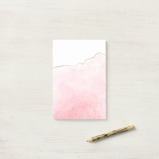 Waterverf Post-it Opmerkingen Post-it® Notes (Op bureau)