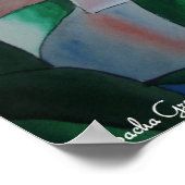 Waterverf Poster (Hoek)