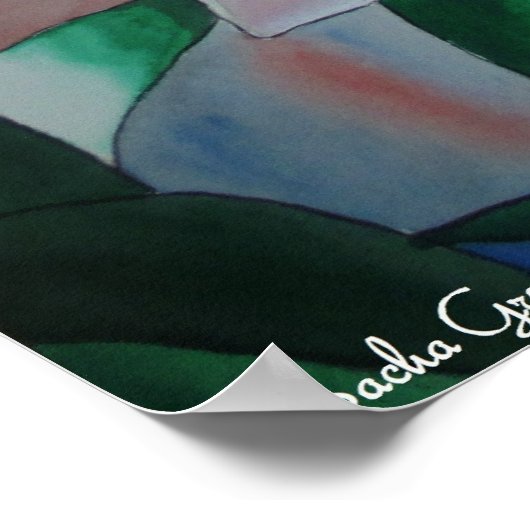 Waterverf Poster (Hoek)