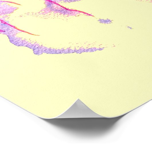 Waterverf Poster (Hoek)