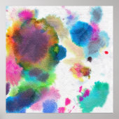 Waterverf Poster (Voorkant)