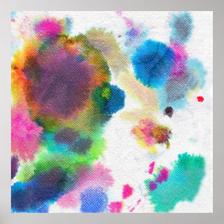 Waterverf Poster