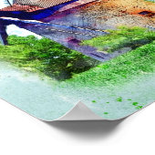  Waterverf Poster (Hoek)