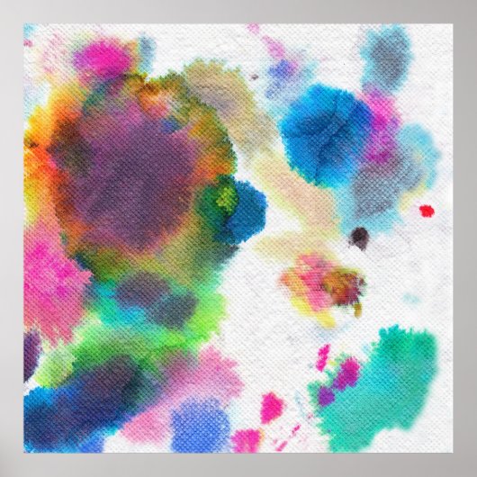 Waterverf Poster (Voorkant)