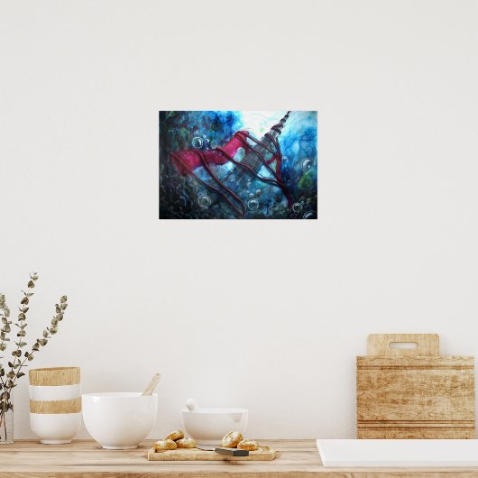 Waterverf Poster (Keuken)