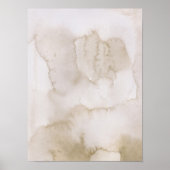 Waterverf poster Abstract Geometrische moderne kun (Voorkant)