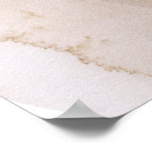 Waterverf poster Abstract Geometrische moderne kun (Hoek)